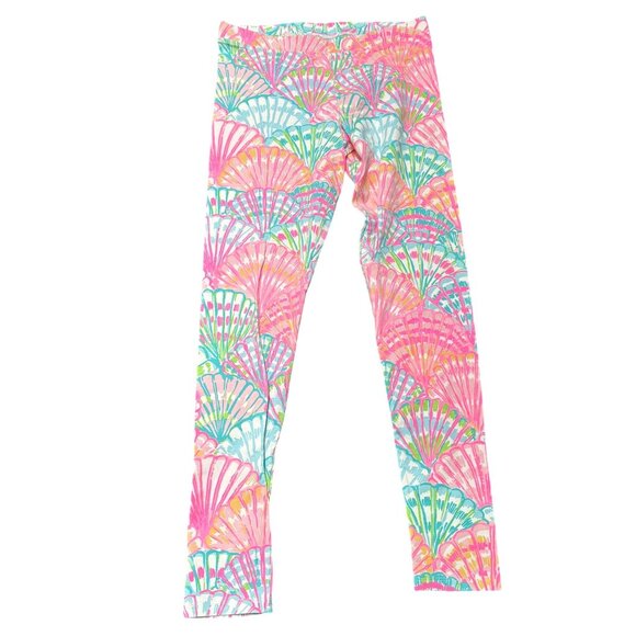 Lilly Pulitzer Girls XL 12-14 Seashell Print Leggings - Picture 1 of 3